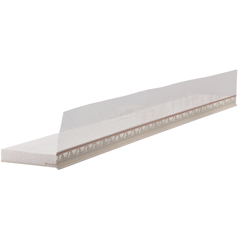 Architrave in EPS con rompigoccia