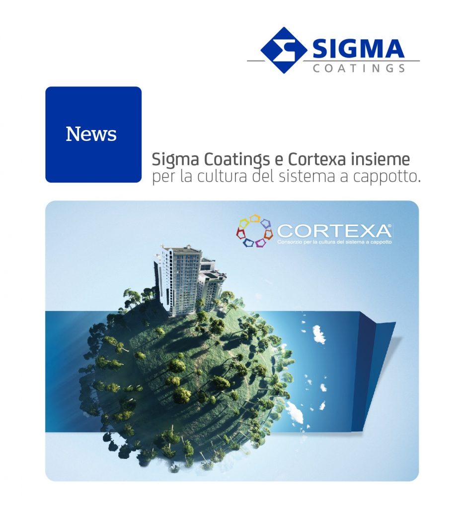 SIGMA COATINGS E CORTEXA INSIEME PER LA CULTURA DEL SISTEMA A CAPPOTTO